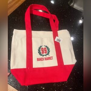 Ranch 99 Mini Canvas Tote Bag NWT